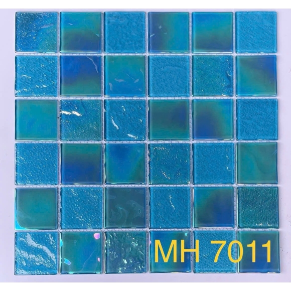 Gạch mosaic thủy tinh Luxury KT 48*48mm CNS- MH7011