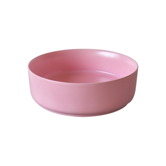 Lavabo sứ màu hồng Pastel CNS- SU520