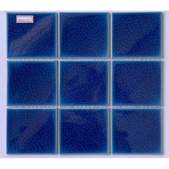 Gạch Mosaic Gốm Men Rạn 2 Lớp Màu Xanh Dương CNS- MHG 1020