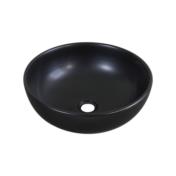 Lavabo tròn đặt bàn màu đen CNS- SU512