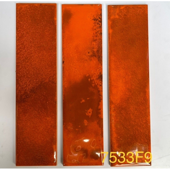 Gạch Thẻ Lượn Sóng Đẹp Màu đỏ KT 7.5*30cm CNS- MART 33F9