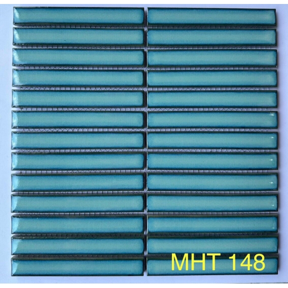 Gạch mosaic xanh ngọc hình que đũa CNS- MHT148