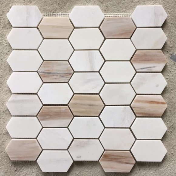 Đá mosaic lục giác CNS- TTT03