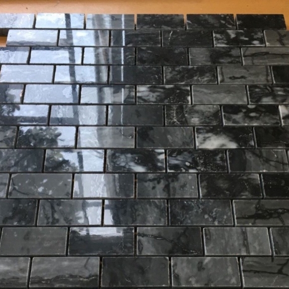 Đá Mosaic Trang Trí Chíp 23x46mm CNS MART- DMNP101