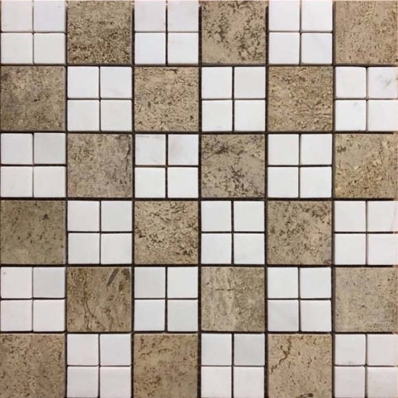 Đá Mosaic Trang Trí Chíp 48x48mm CNS MART- DMNP202