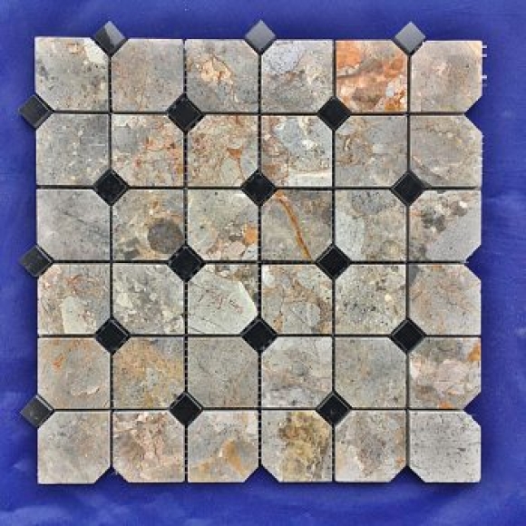Đá Mosaic Tự Nhiên Chíp 48x48mm CNS MART- DMNP189