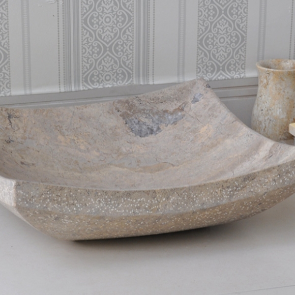 Kiểu lavabo đá đẹp CNS- MAR34V