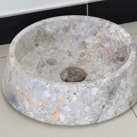 Lavabo đá nguyên khối CNS- MAR41V