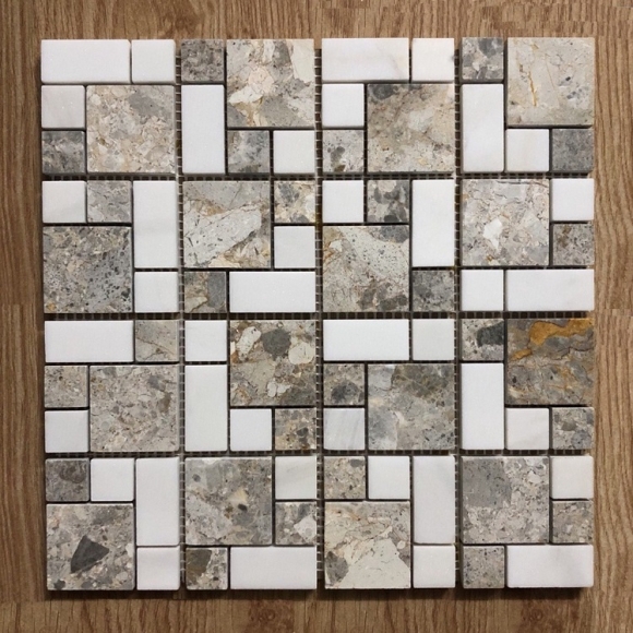 Đá Mosaic Trang Trí Chíp 48x48mm CNS MART- DMNP199