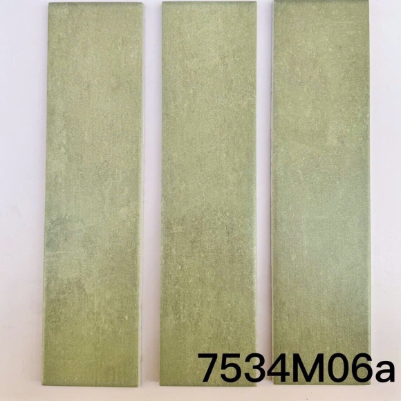 Gạch thẻ Porcelain KT 75*300MM xám xanh nhạt CNS-7534M06a