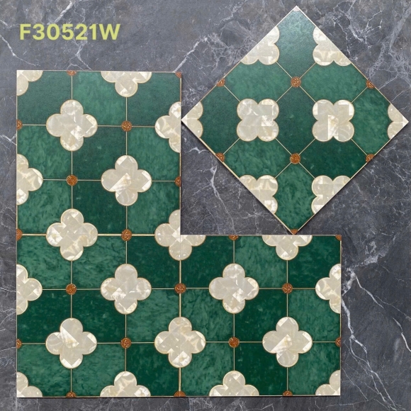 Gạch bông hoa văn KT 30*30cm CNS- W30521F