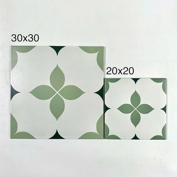 Gạch bông hoa văn KT 30*30cm CNS- I133