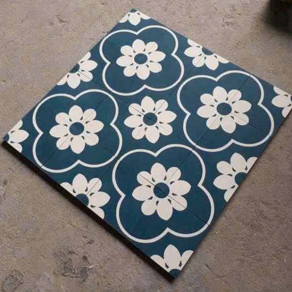 Gạch Bông Men Hoa Văn Kích Thước 200*200mm CNS- HT05