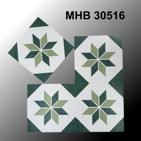 Gạch bông nhập khẩu KT 30*30cm CNS-MART -MHB30516