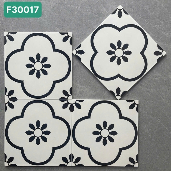 Gạch bông nhập khẩu KT 30*30CM CNS-MART-F30017