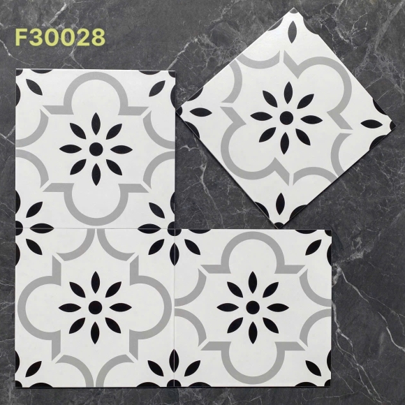 Gạch bông nhập khẩu KT 30*30CM CNS-MART-F30028