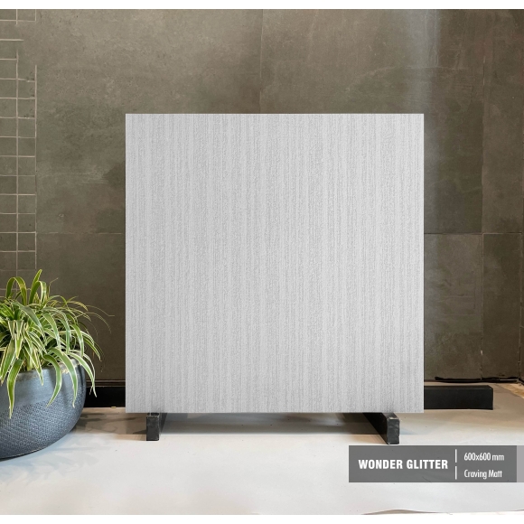 Gạch 600*600mm WONDER GLITTER CNS- CARVING MATT 0606