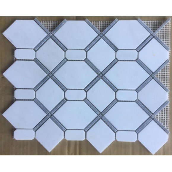 Đá mosaic lục giác CNS- TTT04