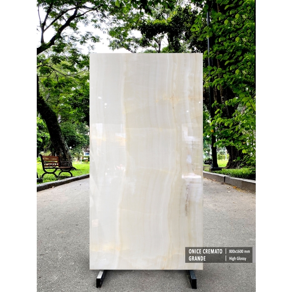 Gạch 800*1600mm ONICE CREMATO GRANDE CNS- HIGH GLOSSY 0816