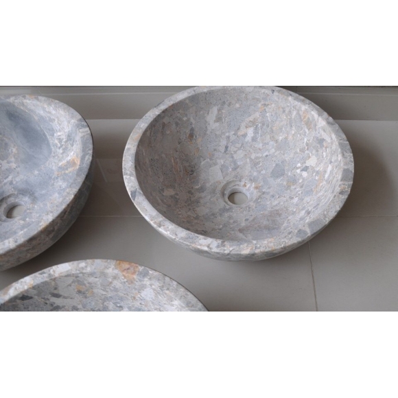 Chậu rửa đá tự nhiên CNS- MAR11V