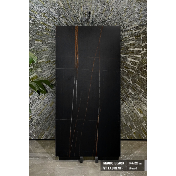 Gạch 800*1600mm MAGIC BLACK ST LAURENT CNS- MICROCID 0816