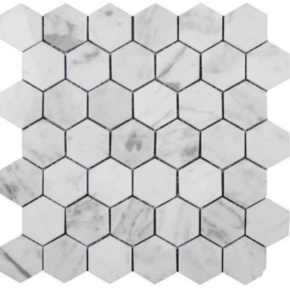 Đá Mosaic Lục Giác CNS MART- DMNP003