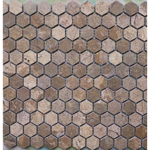 Đá Mosaic Lục Giác CNS MART- DMNP075