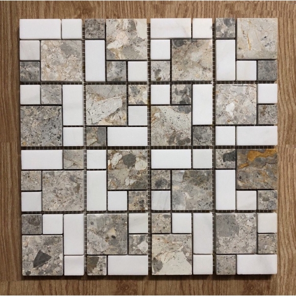 Đá Mosaic Trang Trí Chíp 48x48mm CNS MART- DMNP199