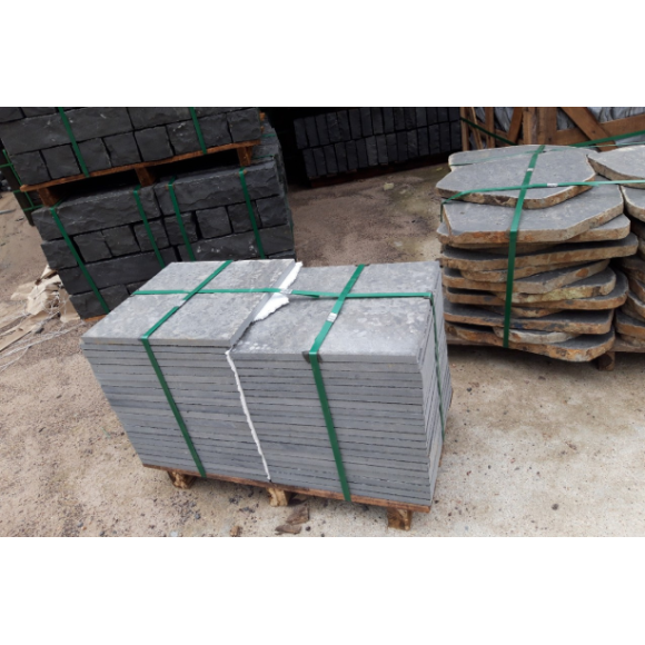 Đá bazan Xám Khò KT 15x15x2cm CNS MART- DSV95