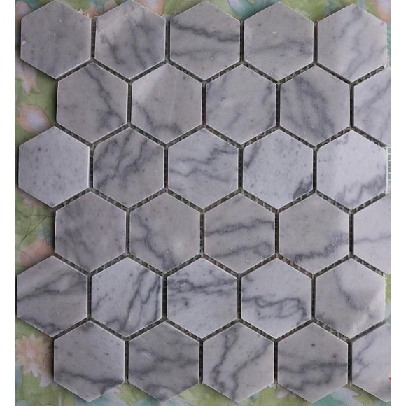 Đá Mosaic Lục Giác CNS MART- DMNP092