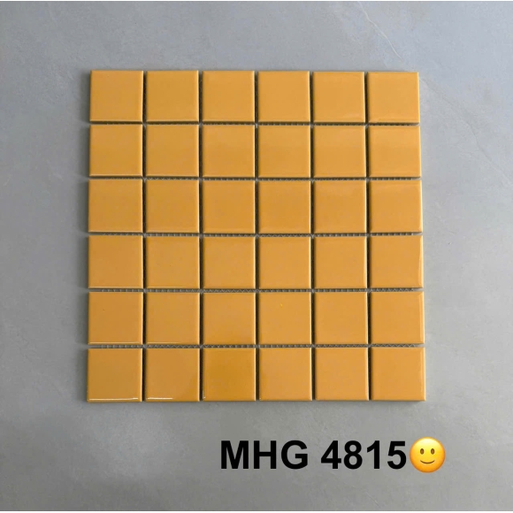 Gạch Mosaic Gốm Sứ Màu Vàng CNS- MHG 4815